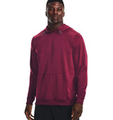 Under Armour Fleece Storm Mens Hoodie 3XL Maroon-white
